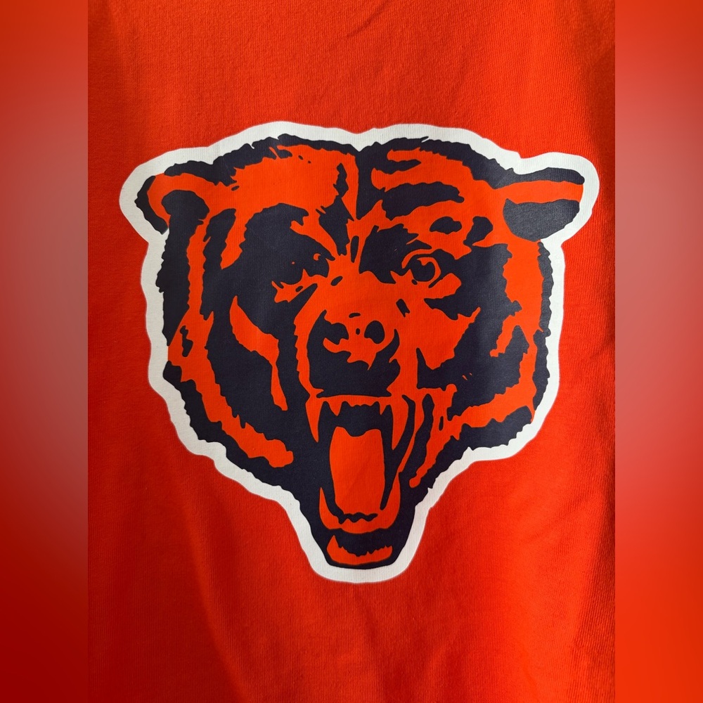 NWT Mitchell & Ness NFL Chicago Bears Orange Shirt 3X - Picture 6 of 14